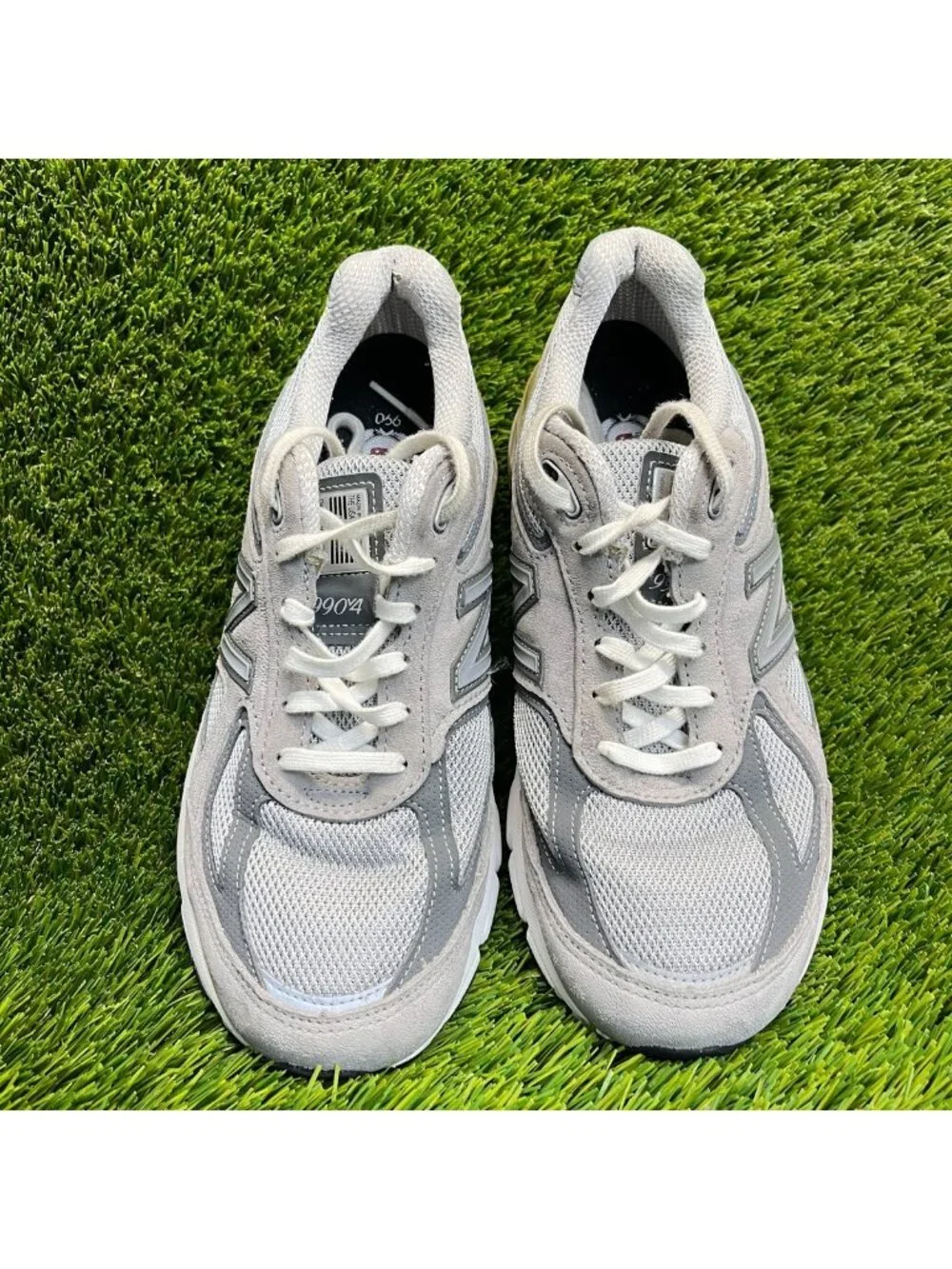 New Balance 990v4 Womens Size 8 Gray Athletic Running Walking Shoes Sneakers